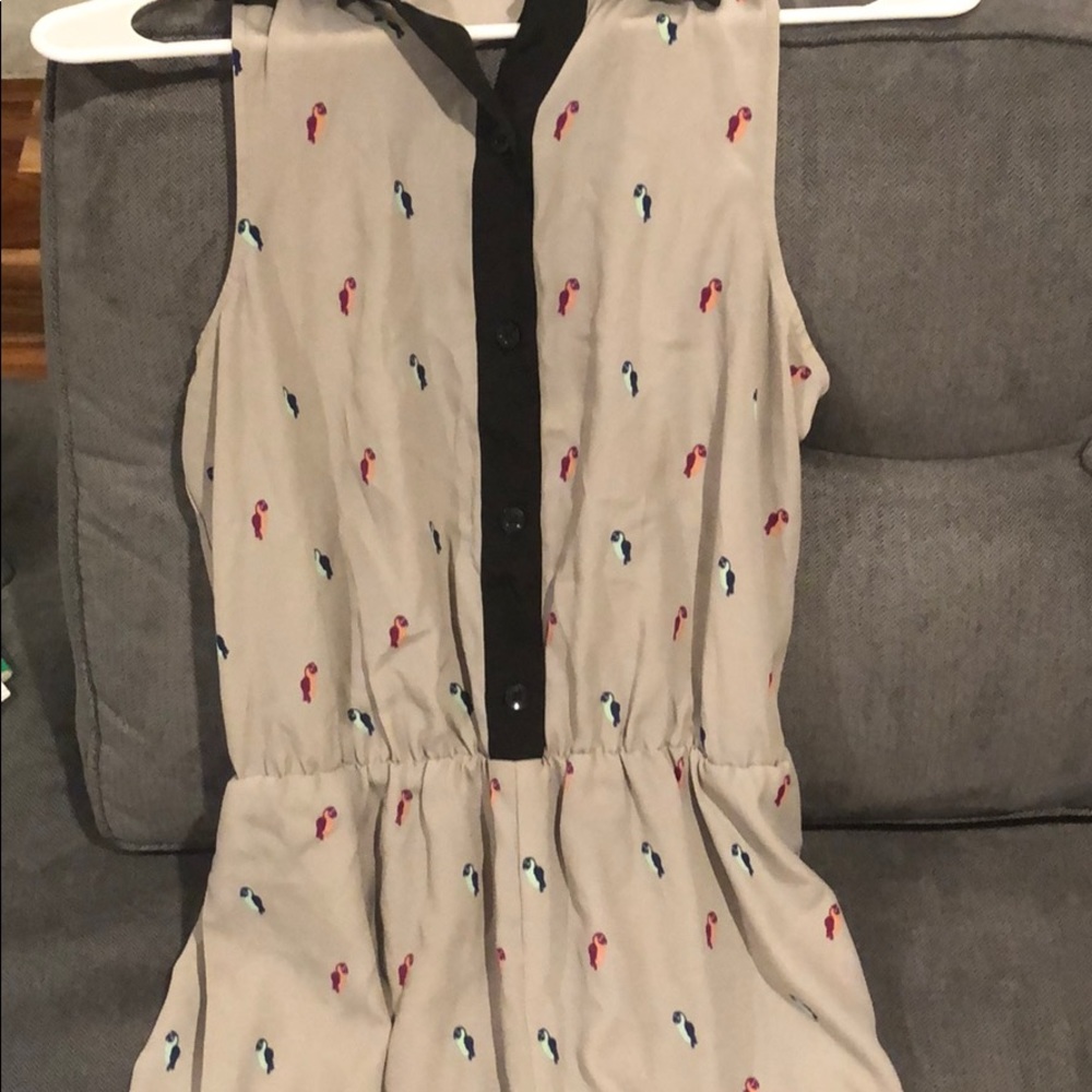 BCBGeneration parrot romper